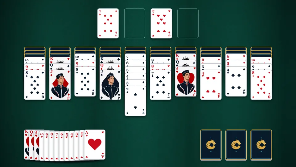 Idea2Play’s Four-Cell Spider Solitaire game artwork