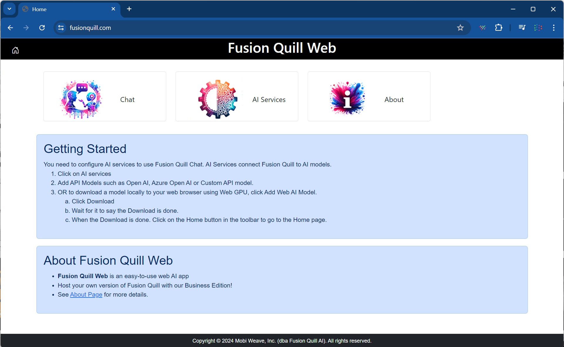 Fusion Quill Web Edition Preview is now online